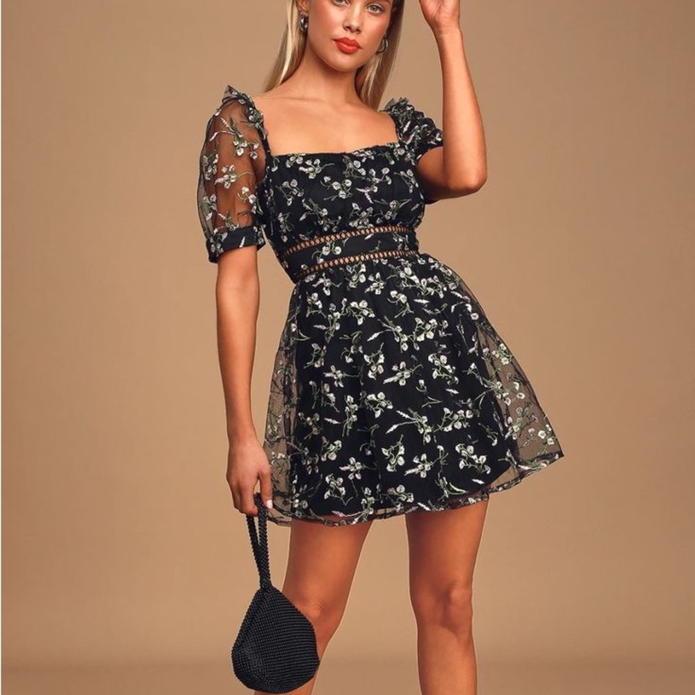 Lulu’s Radiant Love Mini Dress